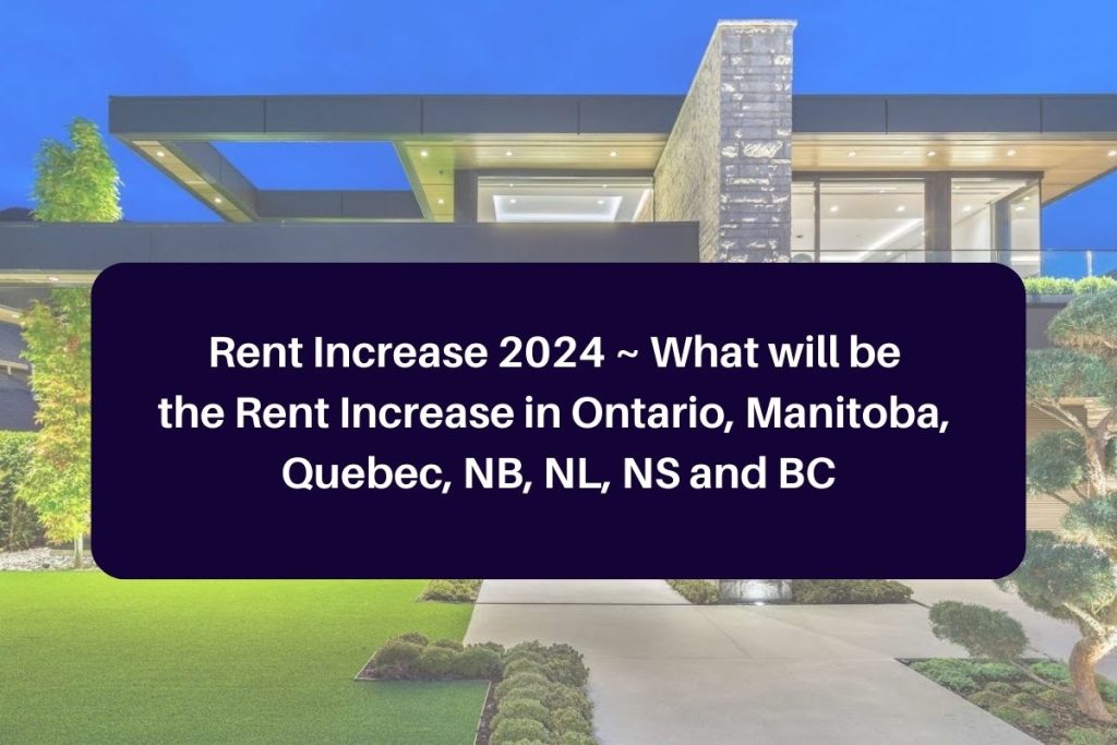 Rent Increase 2024 What will be the Rent Increase in Ontario